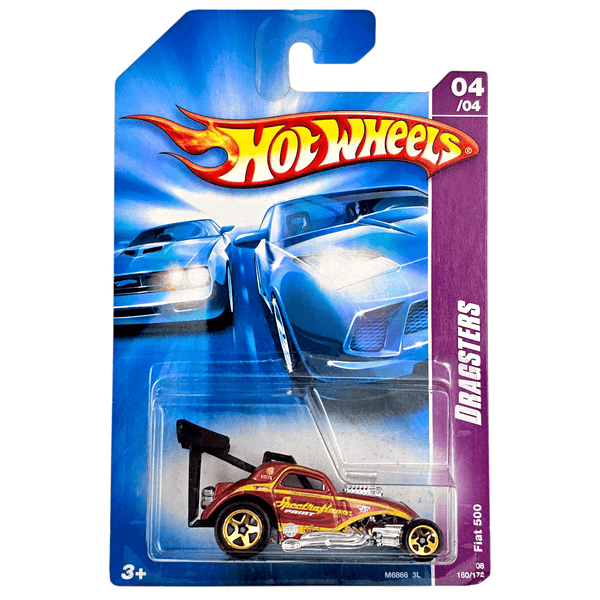 Hot Wheels - Fiat 500C - 2008 - Top CollectiblesDiecastHot Wheels