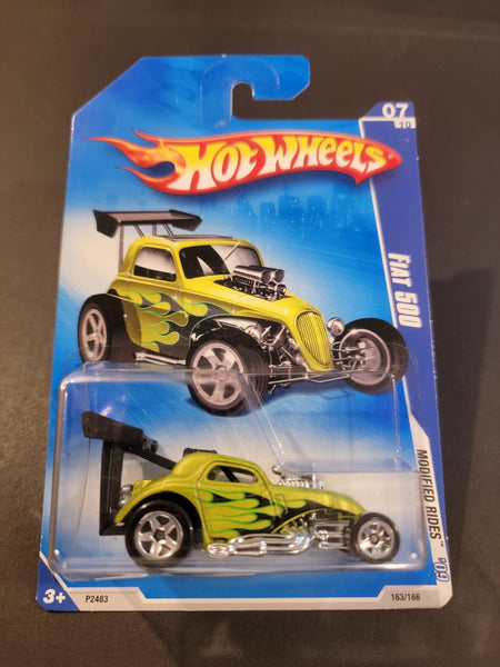 Hot Wheels - Fiat 500C - 2009 - Top CollectiblesDiecastHot Wheels