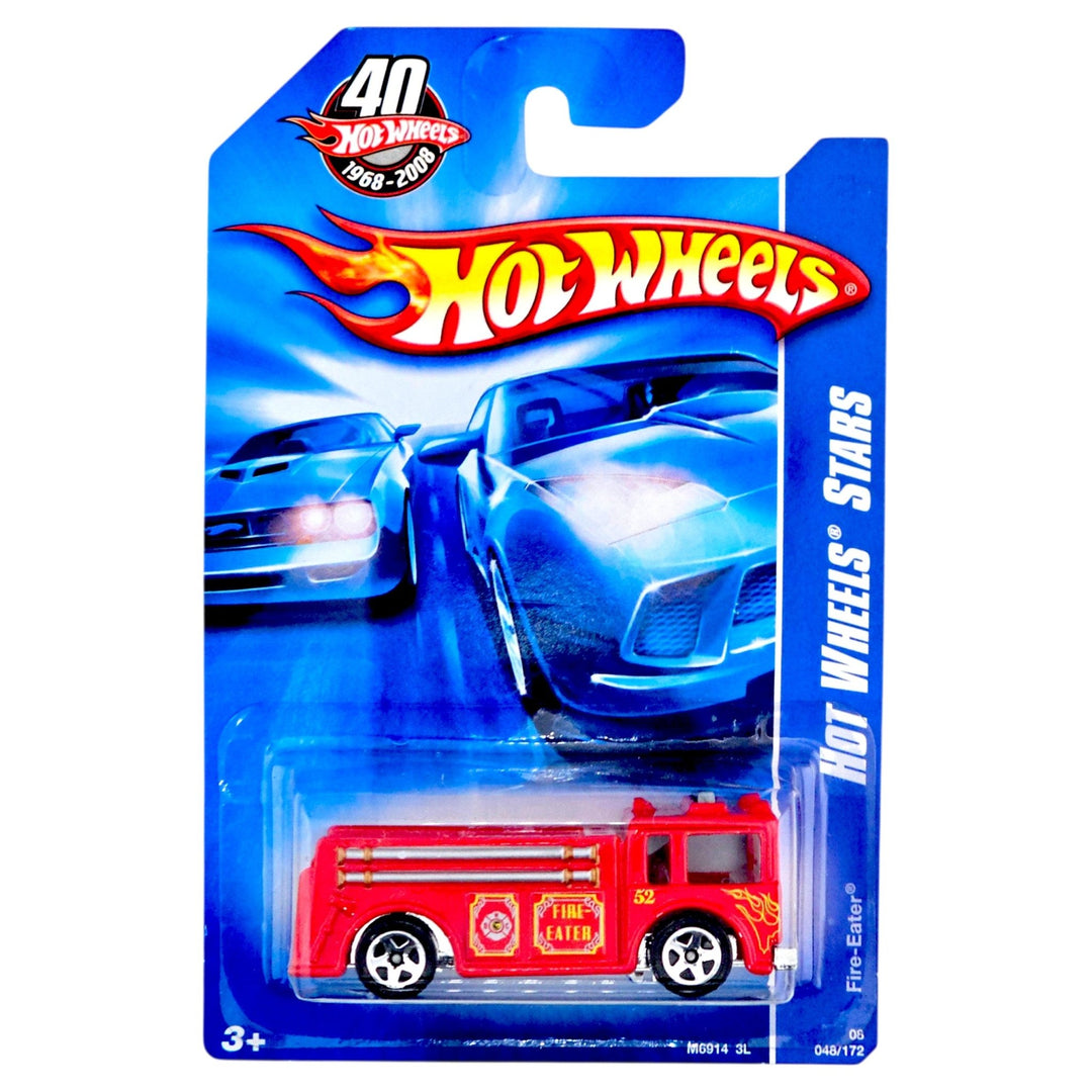 Hot Wheels - Fire-Eater - 2008 *Card Variation* - Top CollectiblesDiecastHot Wheels