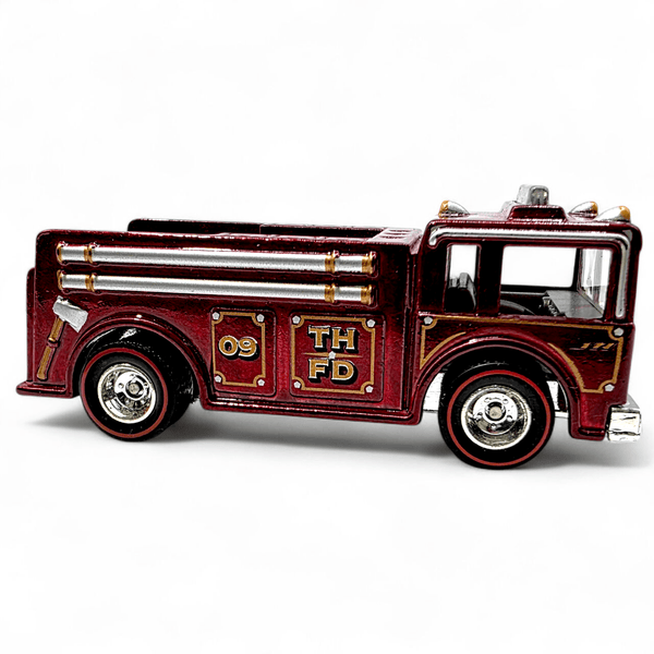 Hot Wheels - Fire - Eater - 2009 *Super Treasure Hunt* - Top CollectiblesDiecastHot Wheels