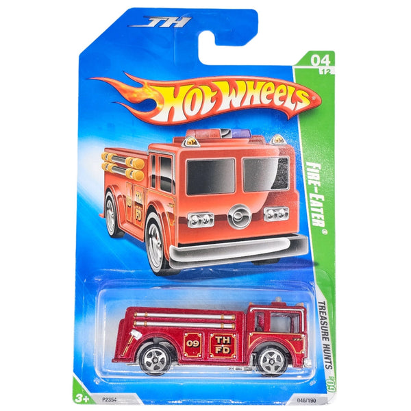 Hot Wheels - Fire - Eater - 2009 *Treasure Hunt* - Top CollectiblesDiecastHot Wheels