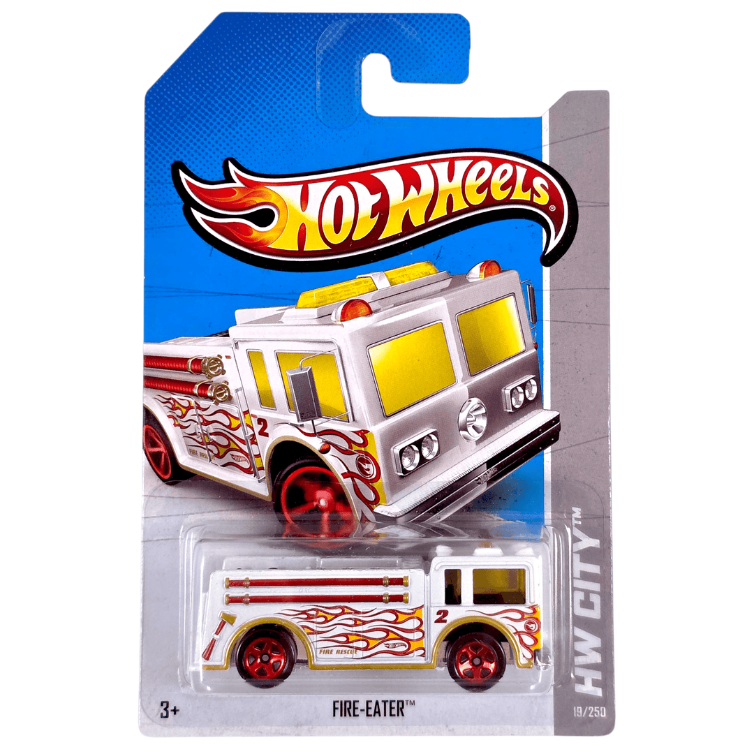 Hot Wheels - Fire - Eater - 2013 *Treasure Hunt* - Top CollectiblesDiecastHot Wheels