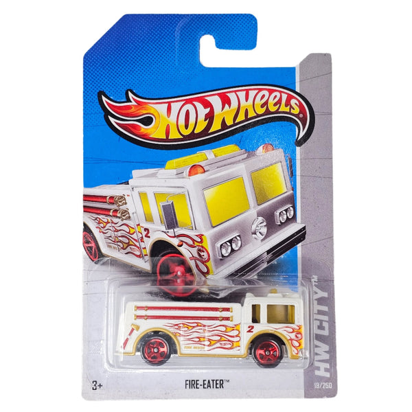 Hot Wheels - Fire - Eater - 2013 *Treasure Hunt* - Top CollectiblesDiecastHot Wheels