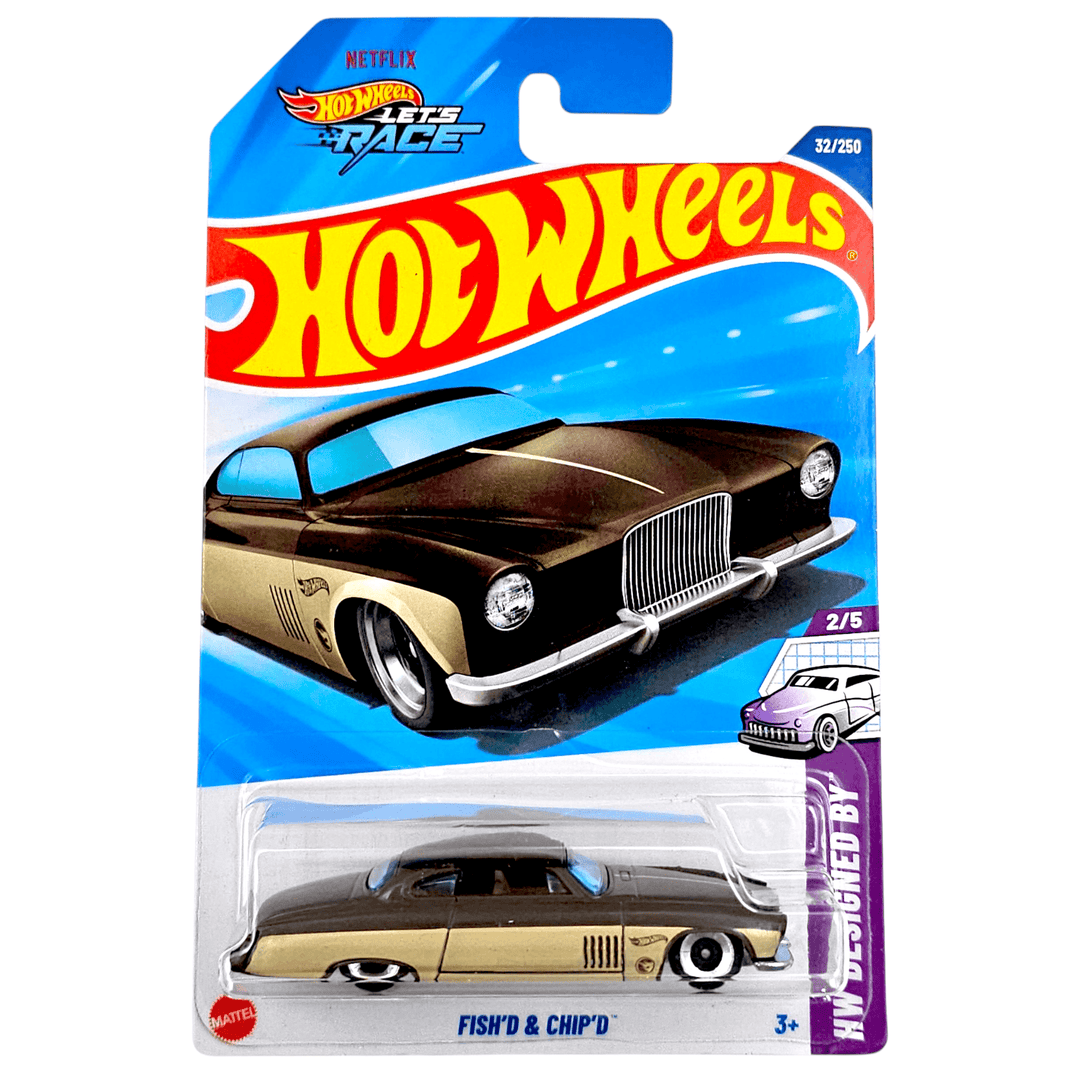 Hot Wheels - Fish'd & Chip'd - 2025 *Treasure Hunt* - Top CollectiblesDiecastHot Wheels