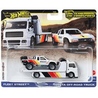 Hot Wheels - Fleet Street & Toyota Off - Road Truck - 2024 Team Transport Series - Top CollectiblesDiecastHot Wheels