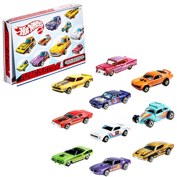 Hot Wheels - Flying Customs 10 - Pack - 2021 - Top CollectiblesDiecastHot Wheels