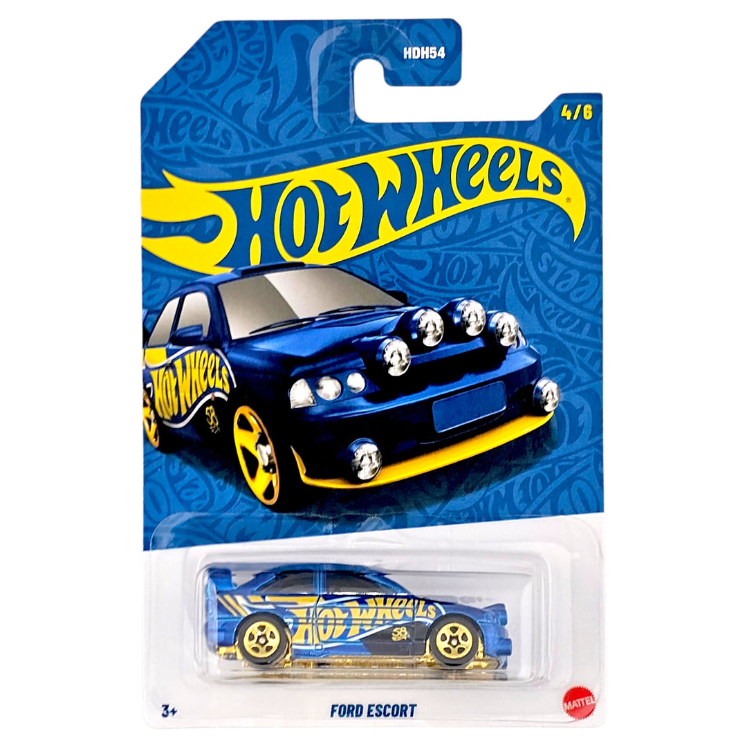 Hot Wheels - Ford Escort - 2026 Blue & Gold Series - Top CollectiblesDiecastHot Wheels