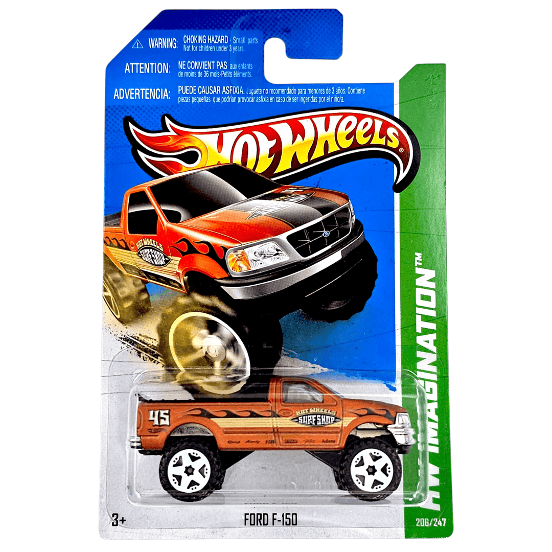 Hot Wheels - Ford F - 150 - 2012 *Card Variation* - Top CollectiblesDiecastHot Wheels