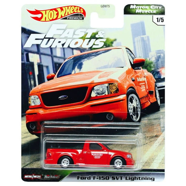 Hot Wheels - Ford F - 150 SVT Lightning - 2020 F&F Motor City Muscle Series - Top CollectiblesDiecastHot Wheels