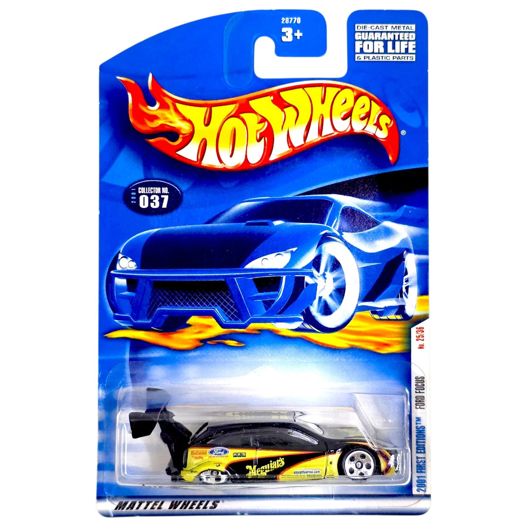 Hot Wheels - Ford Focus - 2001 *Card Variation* - Top CollectiblesDiecastHot Wheels