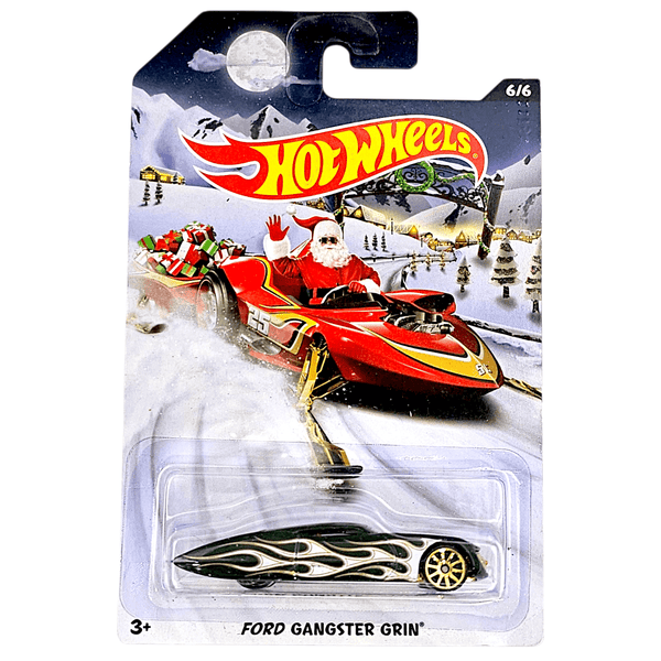 Hot Wheels - Ford Gangster Grin - 2015 Holiday Hot Rods Series - Top CollectiblesDiecastHot Wheels