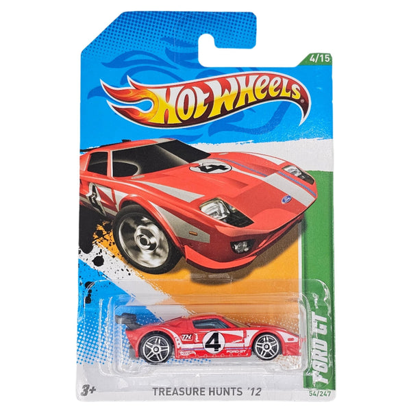 Hot Wheels - Ford GT - 2012 *Treasure Hunt* - Top CollectiblesDiecastHot Wheels