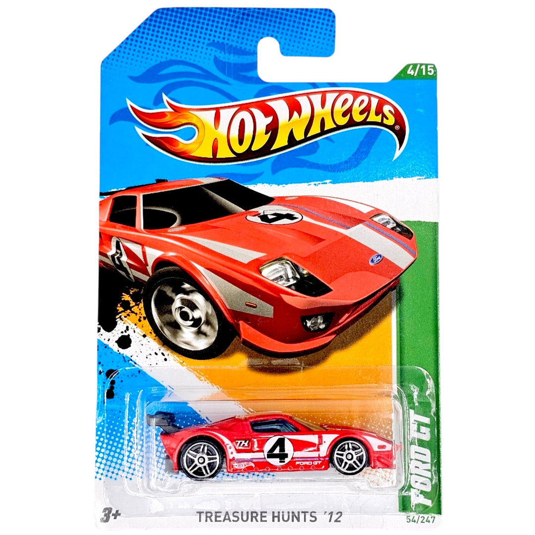 Hot Wheels - Ford GT - 2012 *Treasure Hunt* - Top CollectiblesDiecastHot Wheels