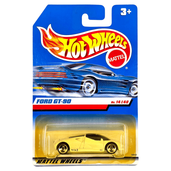 Hot Wheels - Ford GT - 90 - 1998 - Top CollectiblesDiecastHot Wheels