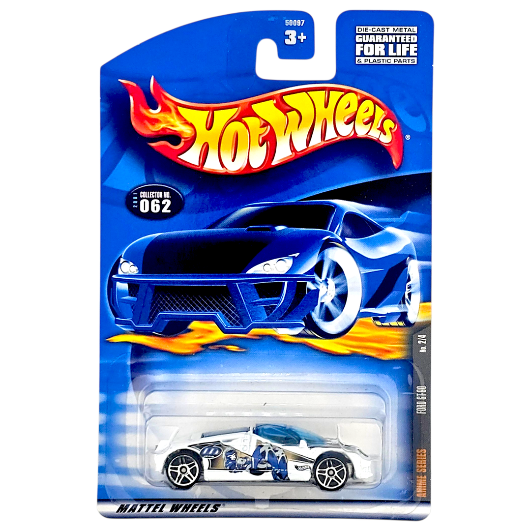 Hot Wheels - Ford GT - 90 - 2001 - Top CollectiblesDiecastHot Wheels