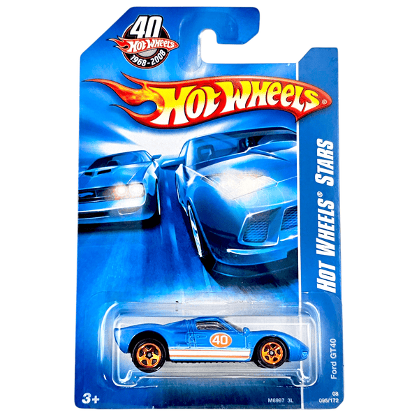 Hot Wheels - Ford GT40 - 2008 - Top CollectiblesDiecastHot Wheels
