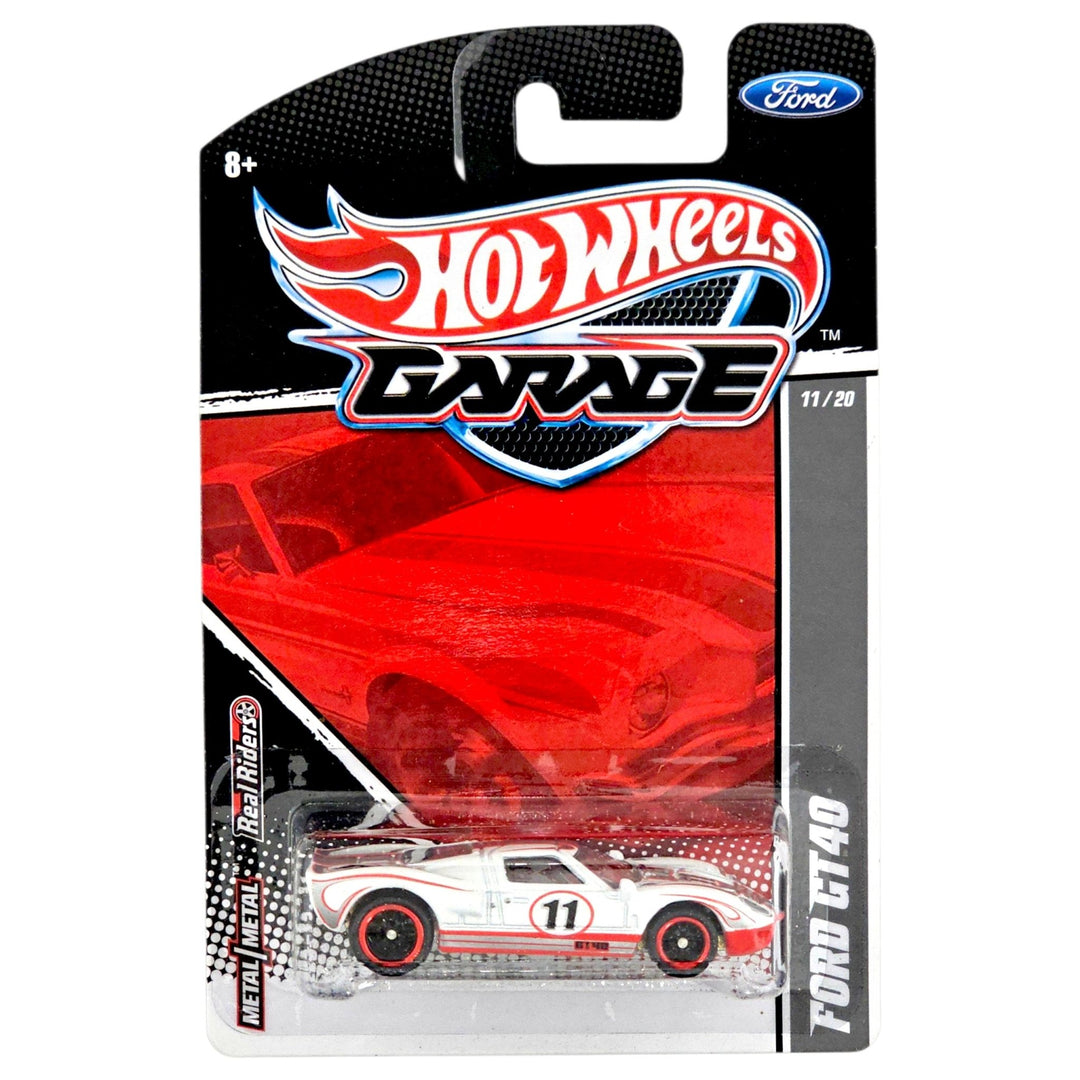 Hot Wheels - Ford GT40 - 2011 Ford Garage Series - Top CollectiblesDiecastHot Wheels