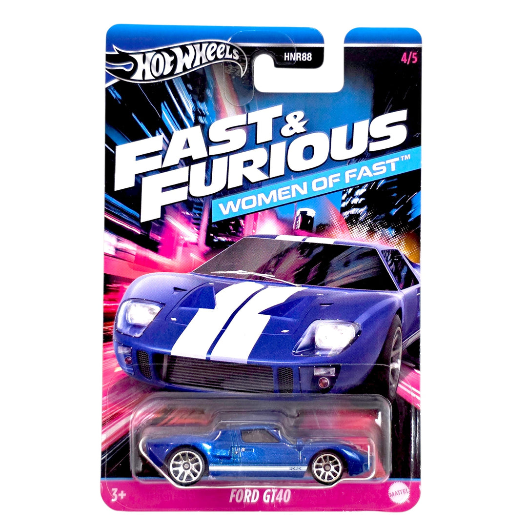 Hot Wheels - Ford GT40 - 2024 Women of Fast Series - Top CollectiblesDiecastHot Wheels
