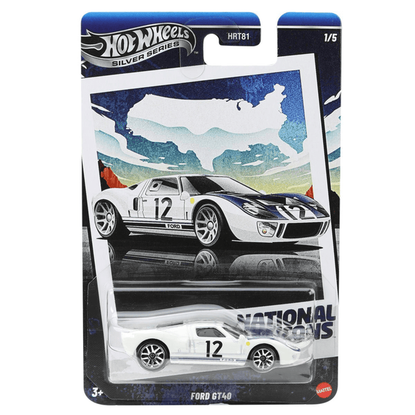 Hot Wheels - Ford GT40 - 2025 National Icons Series - Top CollectiblesDiecastHot Wheels