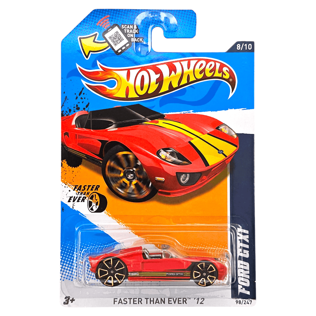 Hot Wheels - Ford GTX1 - 2012 *Card Variation* - Top CollectiblesDiecastHot Wheels