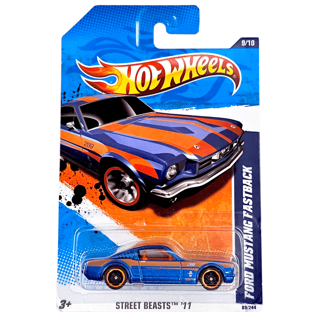 Hot Wheels - Ford Mustang Fastback - 2011 *Walmart Exclusive* - Top CollectiblesDiecastHot Wheels