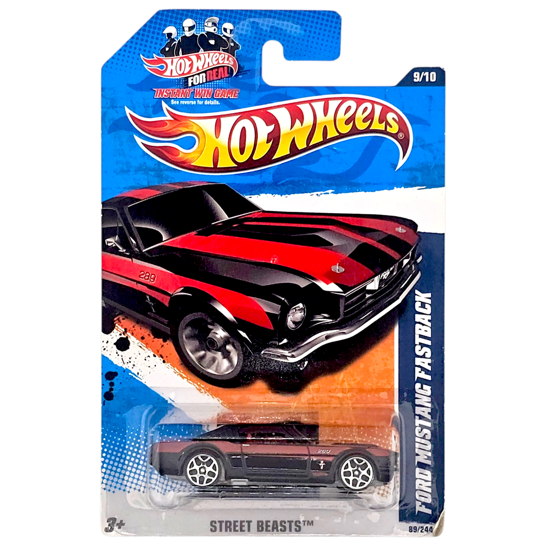 Hot Wheels - Ford Mustang Fastback - 2011 - Top CollectiblesDiecastHot Wheels