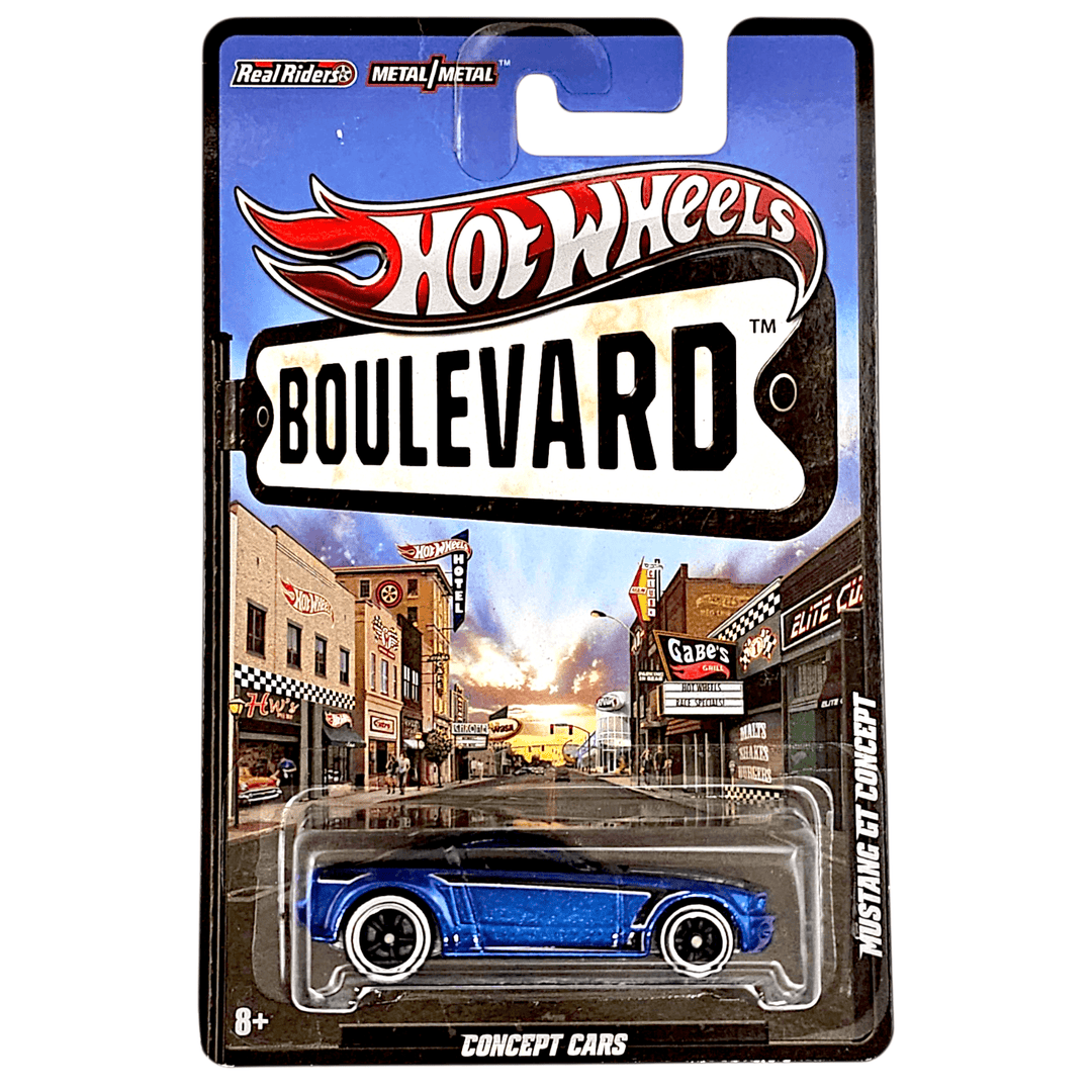 Hot Wheels - Ford Mustang GT Concept - 2012 Boulevard Series - Top CollectiblesDiecastHot Wheels