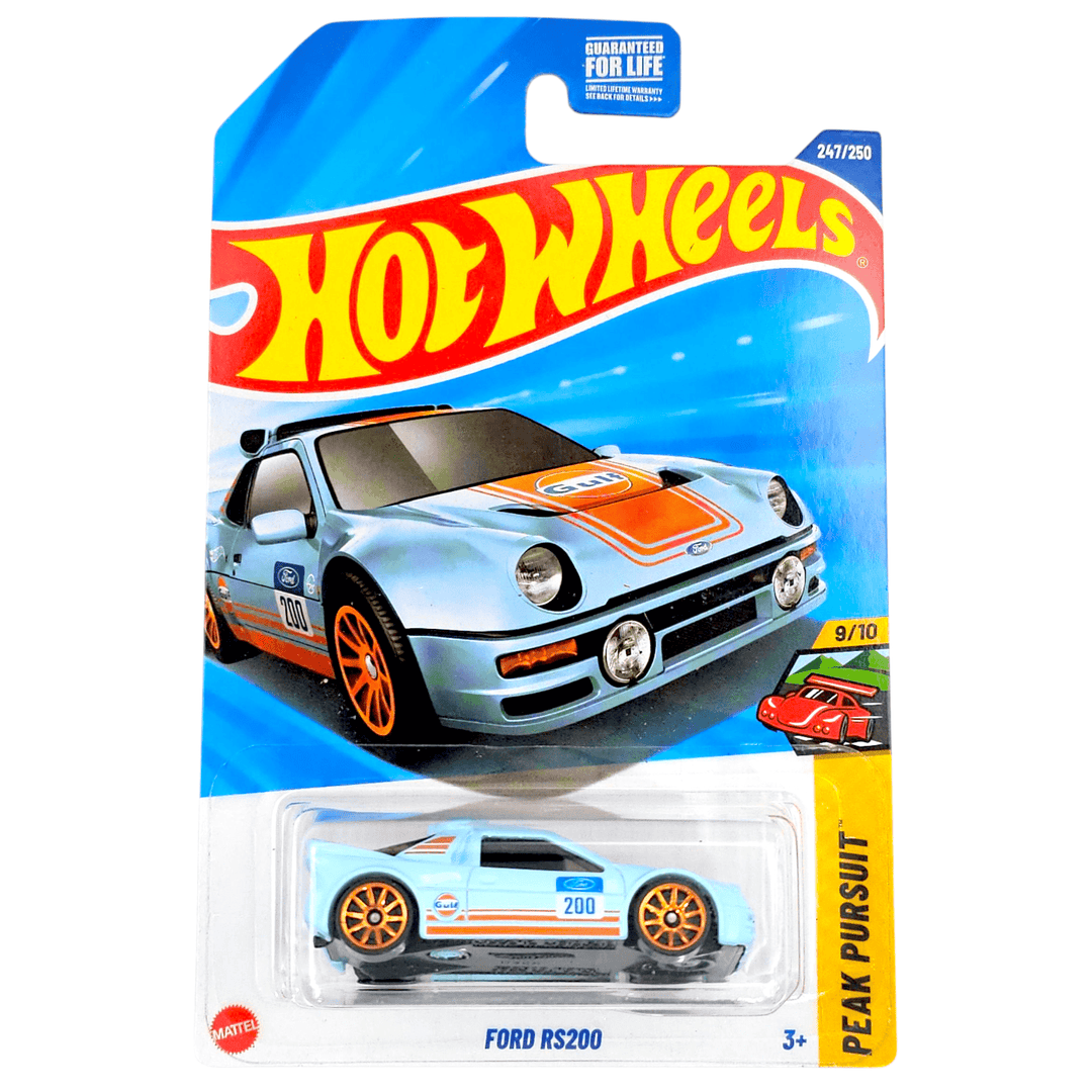 Hot Wheels - Ford RS 200 - 2025 - Top CollectiblesDiecastHot Wheels