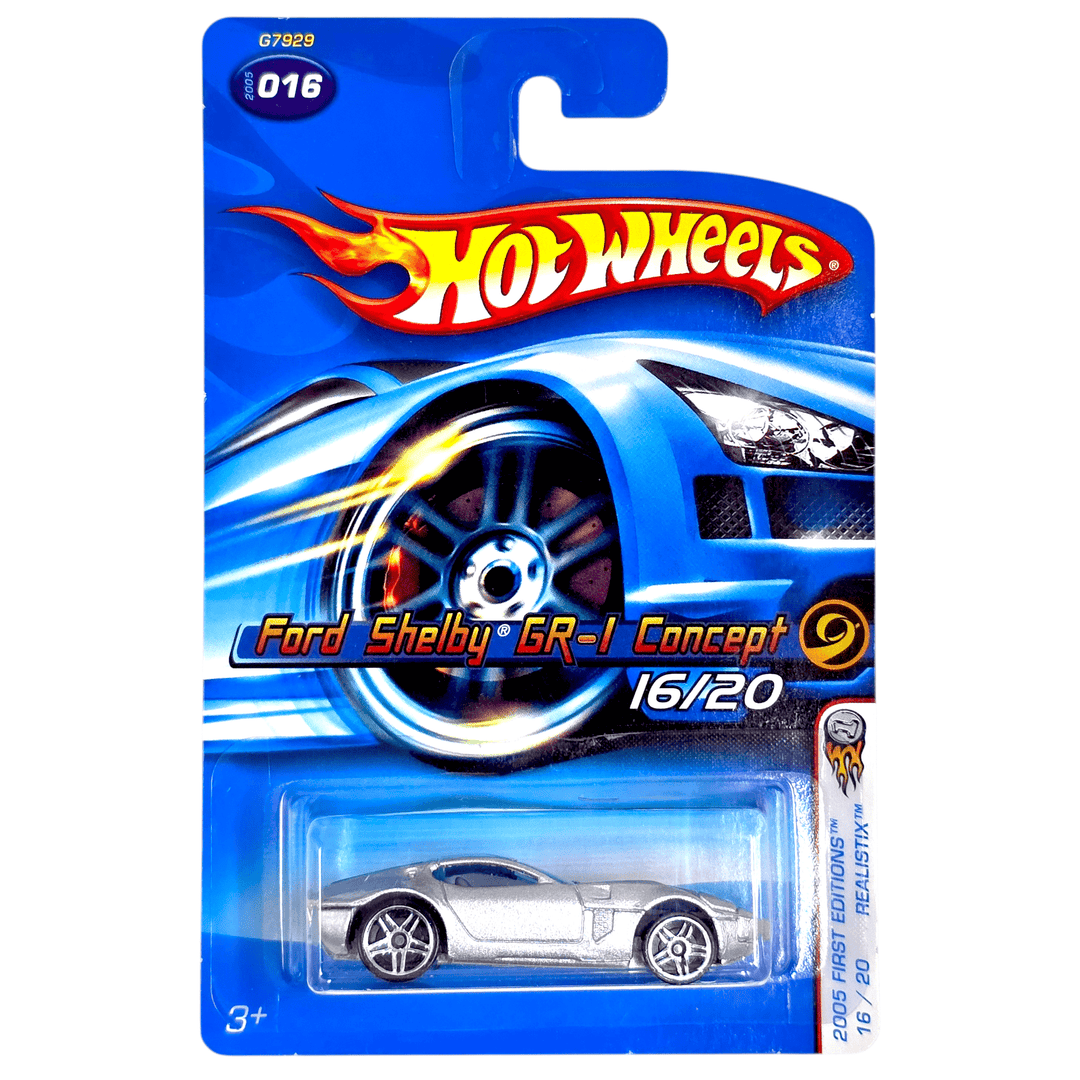 Hot Wheels - Ford Shelby GR - 1 Concept - 2005 *Grey Interior* - Top CollectiblesDiecastHot Wheels