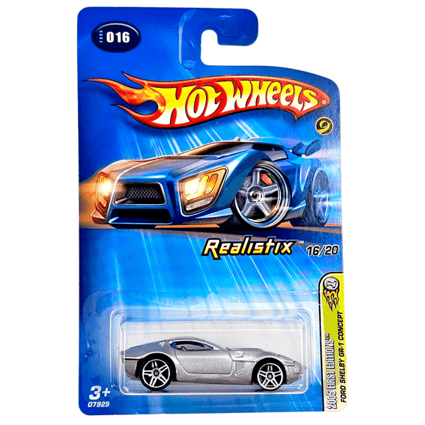Hot Wheels - Ford Shelby GR - 1 Concept - 2005 *Grey Interior* - Top CollectiblesDiecastHot Wheels