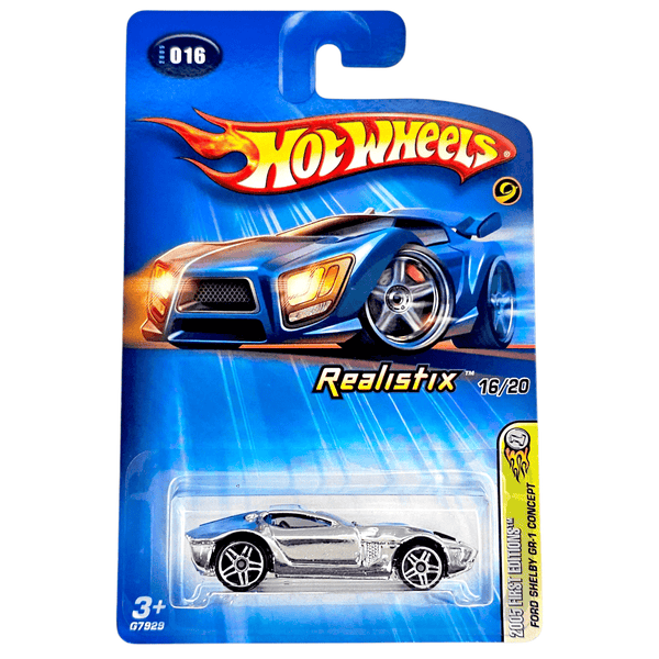 Hot Wheels - Ford Shelby GR - 1 Concept - 2005 *Grey Interior* - Top CollectiblesDiecastHot Wheels
