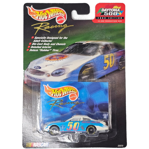 Hot Wheels - Ford Taurus Stock Car - 1999 Daytona 500 Pro Racing Series - Top CollectiblesDiecastHot Wheels