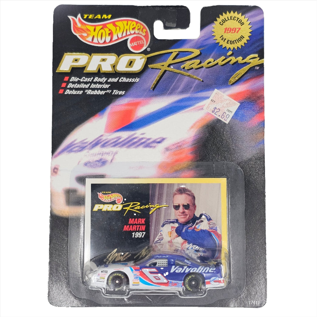 Hot Wheels - Ford Thunderbird Stock Car - 1997 Pro Racing Collector 1st Edition Series - Top CollectiblesDiecastHot Wheels