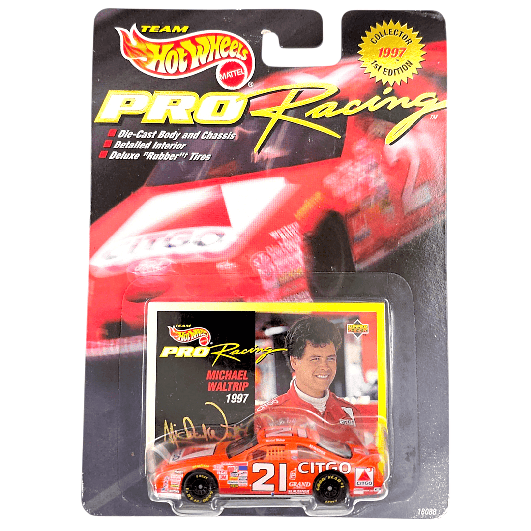 Hot Wheels - Ford Thunderbird Stock Car - 1997 Pro Racing Short Track Series - Top CollectiblesDiecastHot Wheels