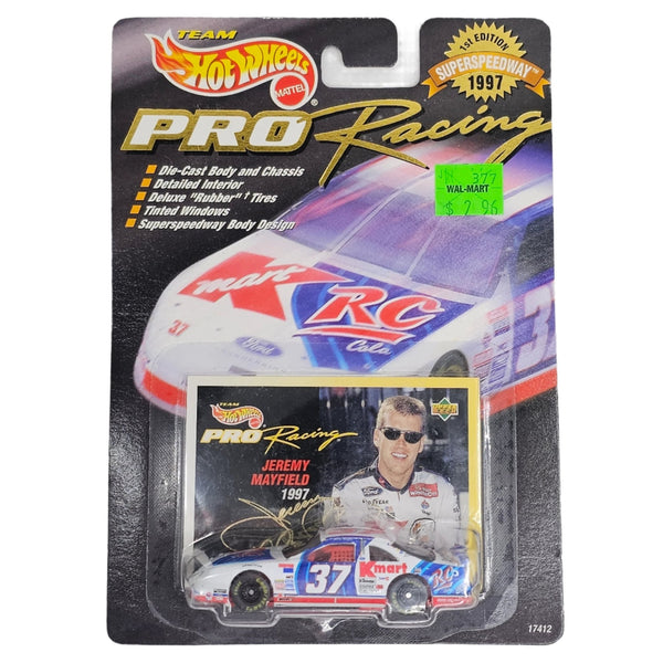 Hot Wheels - Ford Thunderbird Stock Car - 1997 Pro Racing Superspeedway Series - Top CollectiblesDiecastHot Wheels