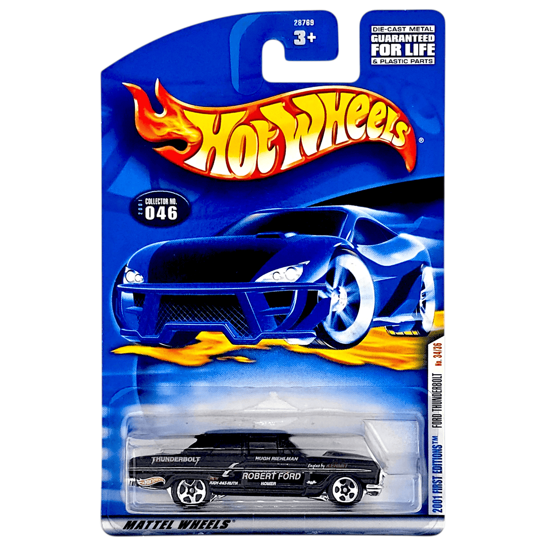 Hot Wheels - Ford Thunderbolt - 2001 - Top CollectiblesDiecastHot Wheels