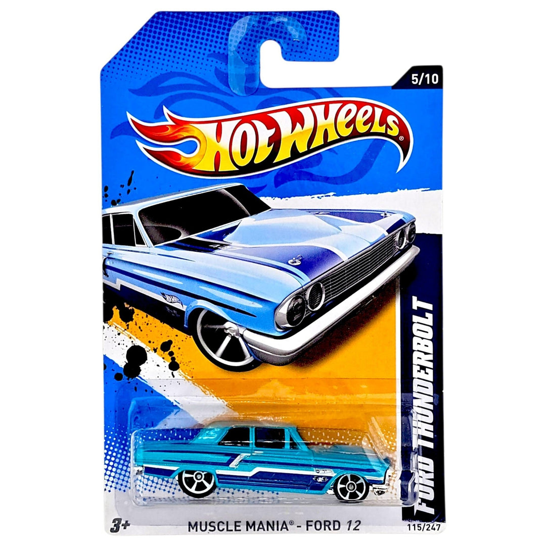 Hot Wheels - Ford Thunderbolt - 2012 *Card Variation* - Top CollectiblesDiecastHot Wheels