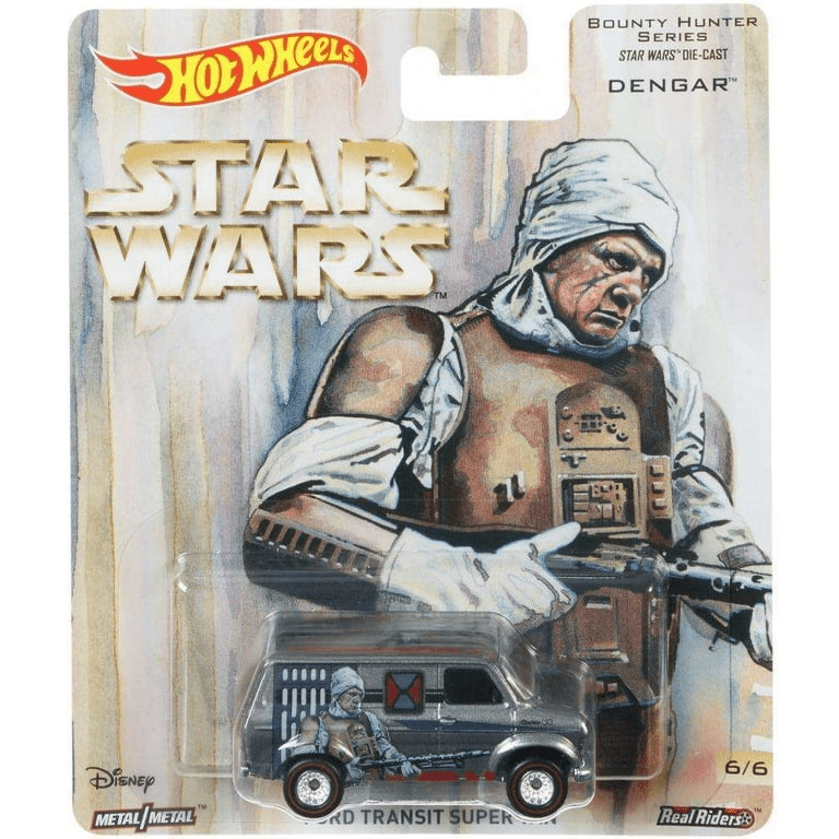 Hot Wheels - Ford Transit Supervan - 2017 Star Wars Bounty Hunter Series - Top CollectiblesDiecastHot Wheels