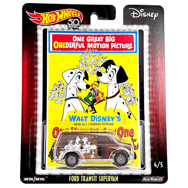 Hot Wheels - Ford Transit Supervan - 2018 Disney Series - Top CollectiblesDiecastHot Wheels