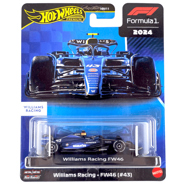 Hot Wheels - Franco Colapinto Williams Racing - FW46 (43) - 2025 Formula 1 Series - Top CollectiblesDiecastHot Wheels