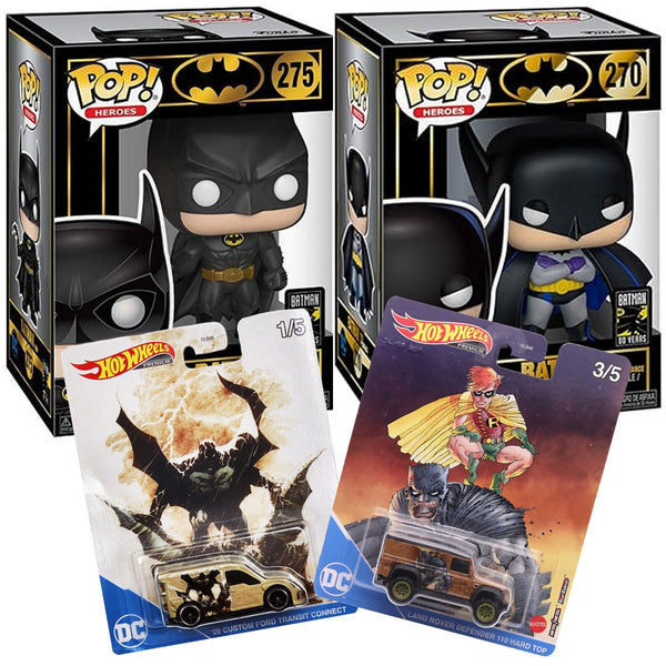 Hot Wheels & Funko Pop - Batman Gift Pack - Top CollectiblesDiecastTop Collectibles