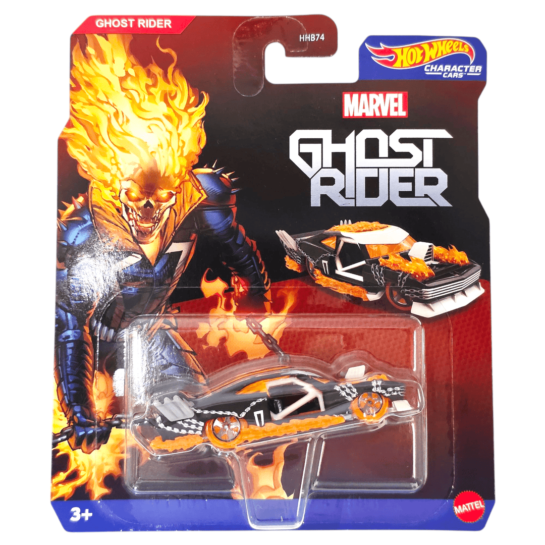 Hot Wheels - Ghost Rider - 2024 Character Cars Series - Top CollectiblesDiecastHot Wheels