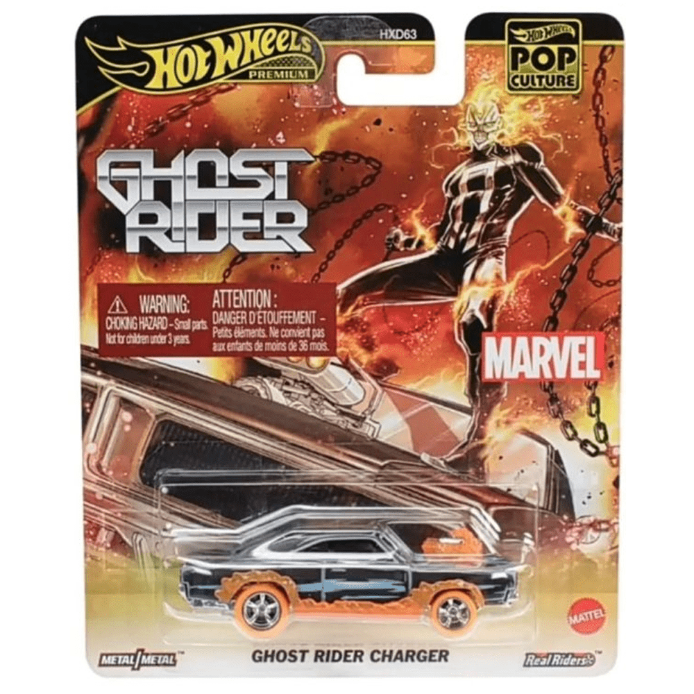 Hot Wheels - Ghost Rider Charger - 2025 Pop Culture Series - Top CollectiblesDiecastHot Wheels