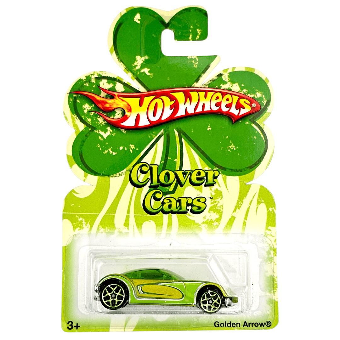 Hot Wheels - Golden Arrow - 2008 Clover Cars Series - Top CollectiblesDiecastHot Wheels