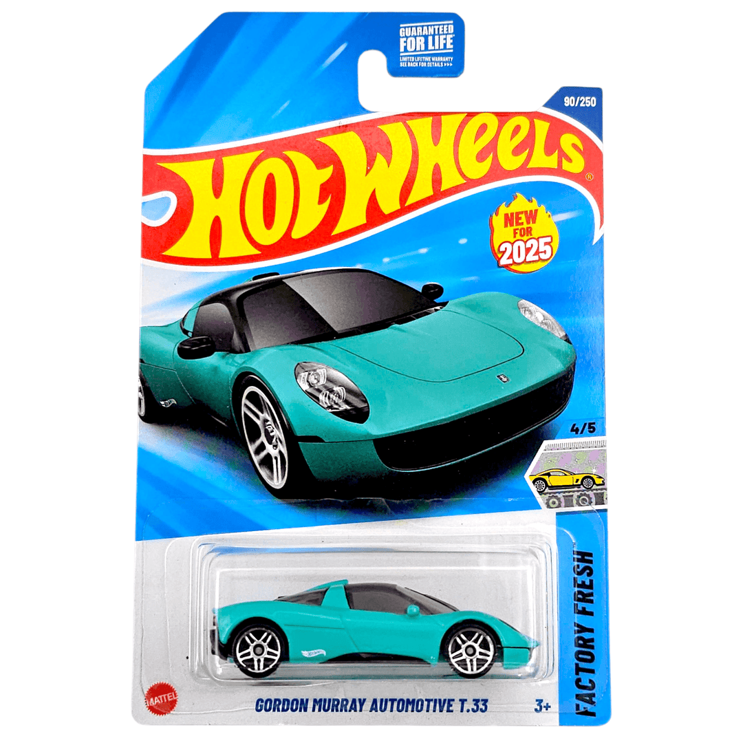 Hot Wheels - Gordon Murray Automotive T.33 - 2025 - Top CollectiblesDiecastHot Wheels
