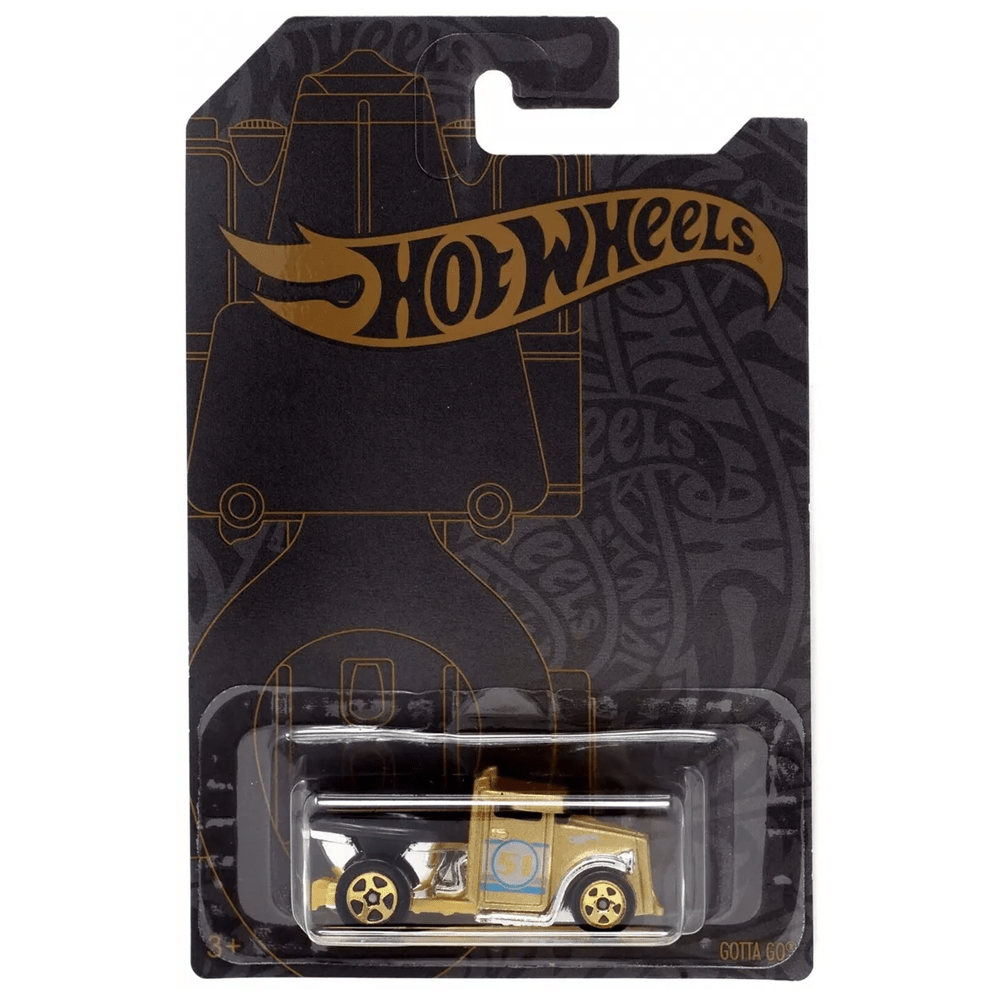 Hot Wheels - Gotta Go - 2019 Satin & Chrome Series *Chase* - Top CollectiblesDiecastHot Wheels