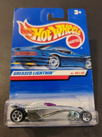 Hot Wheels - Greased Lightnin' - 2000 *Card Variation* - Top CollectiblesDiecastHot Wheels