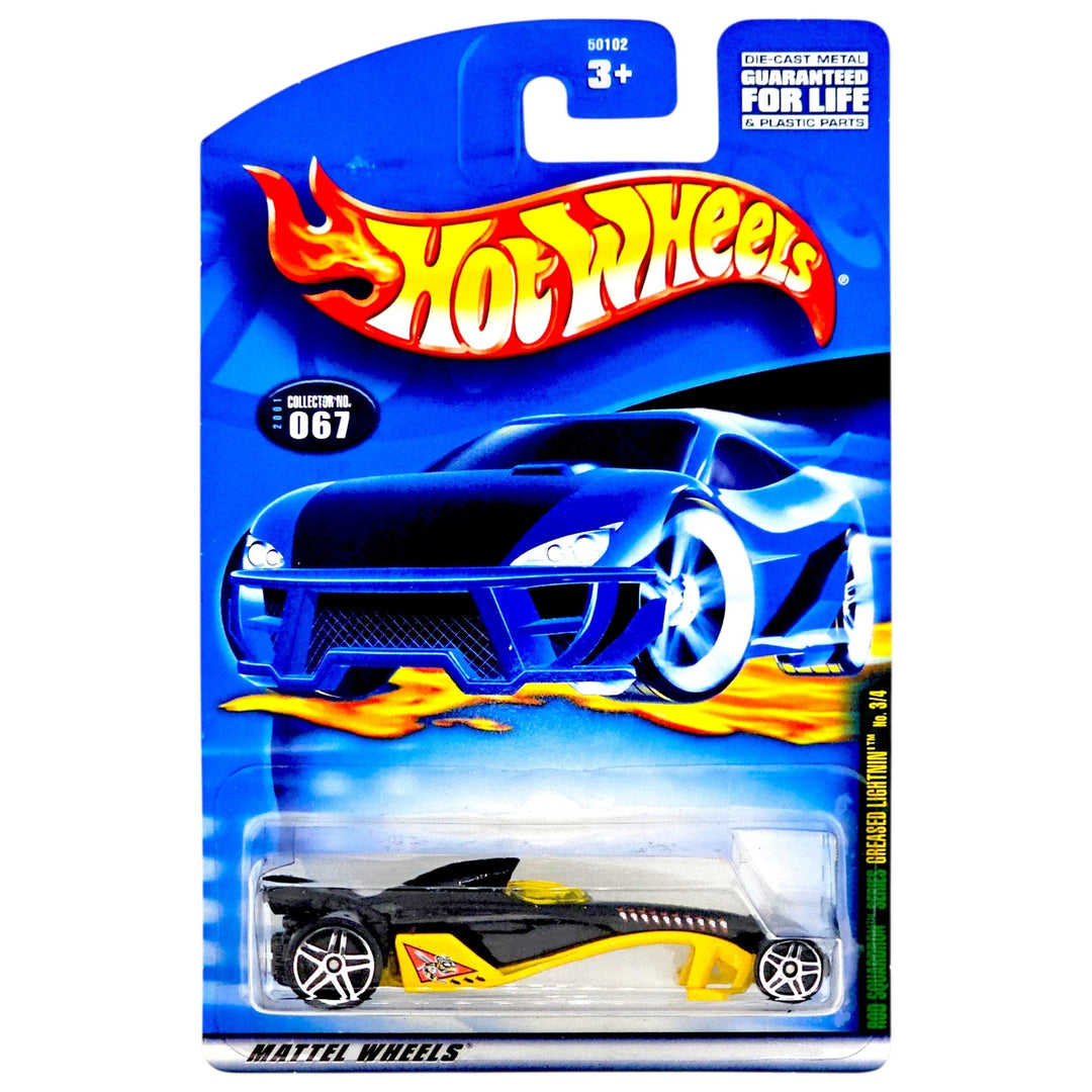 Hot Wheels - Greased Lightnin' - 2001 - Top CollectiblesDiecastHot Wheels