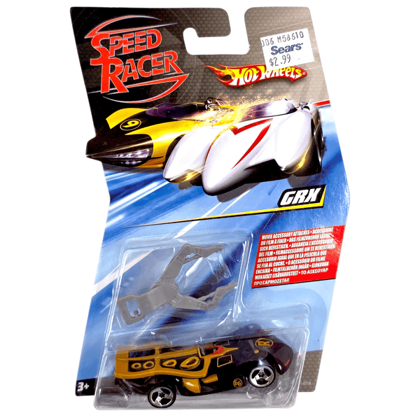 Hot Wheels - GRX with Spear Hook - 2008 Speed Racer Series - Top CollectiblesDiecastHot Wheels