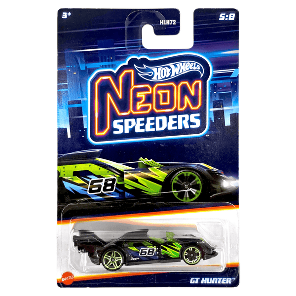 Hot Wheels - GT Hunter - 2023 Neon Speeders Series - Top CollectiblesDiecastHot Wheels